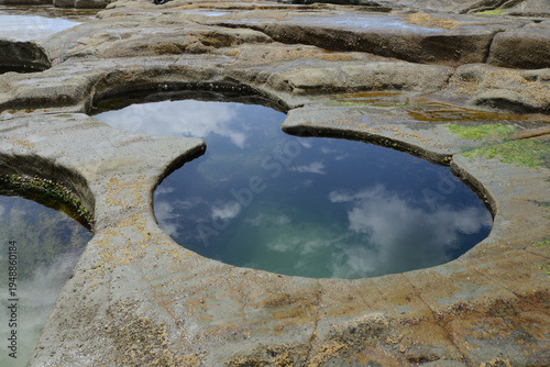 Figure 8 rock pool at the Royal National Park NSW AUS 3