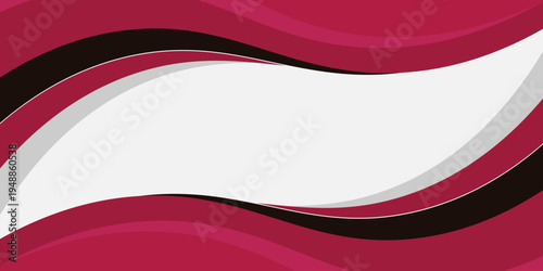 A versatile graphic featuring fluid, layered shapes in a deep red and neutral palette, suitable for professional branding and marketing materials.