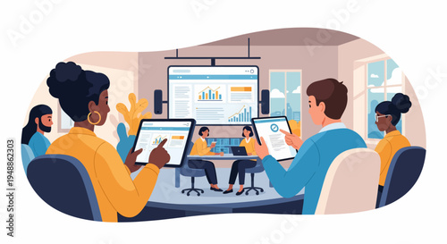 People in Meeting Room.