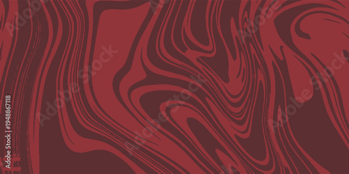 Sophisticated Red Marbleized Surface Pattern: An elegant digital texture featuring intersecting waves and swirls, providing a polished and artistic look for professional creative projects.