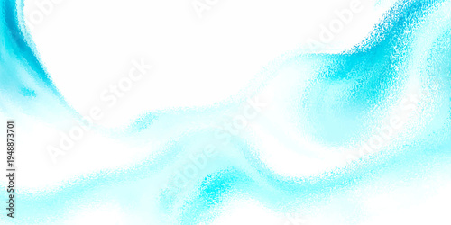 Vector Abstract cyan watercolor background showcases ethereal artistry and fluid elegance and aqua shades ripple and blend smoothly and pristine canvas provides a dreamy.