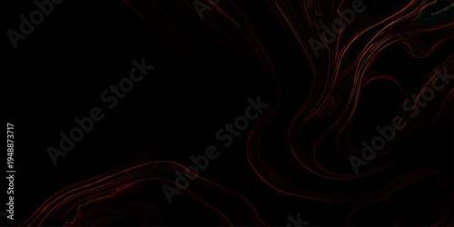 Vector Mysterious organic shapes float in the dark background evoking an eerie atmosphere and abstract designs suggest enigma.