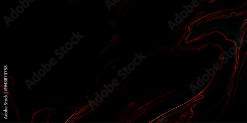 Abstract fire and red smoke background with glowing orange flame waves and heat energy in a motion design against the black night