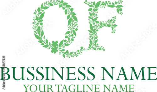 QF Q qf initial logo | initial based abstract modern minimal creative logo, vector template image. luxury logotype logo, real estate homie logo. typography logo. initials logo