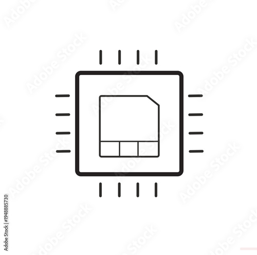 Data Exchange and File Transfer Vector Line Art Icon for Digital Data Export Import System DATA EXCHANGE.ai