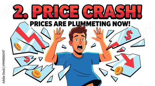 Man Reacts to Price Crash and Plummeting Prices