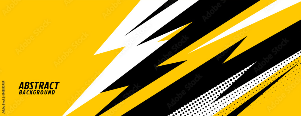 Fototapeta premium eye catching abstract shape racing decal wallpaper design