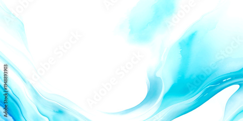 Vector Abstract flowing fluid artwork depicts serene water liquid motion and vibrant hues and artistic elegance cool and smooth aqueous design and ethereal graphic.