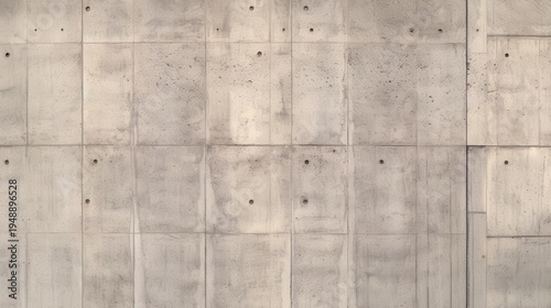 Grey Concrete Wall with Textured Surface and Industrial Style