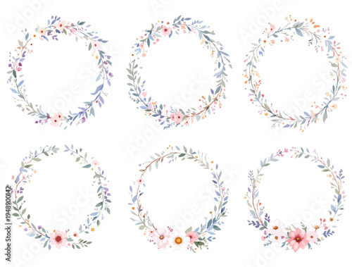 set of decorative elements for design