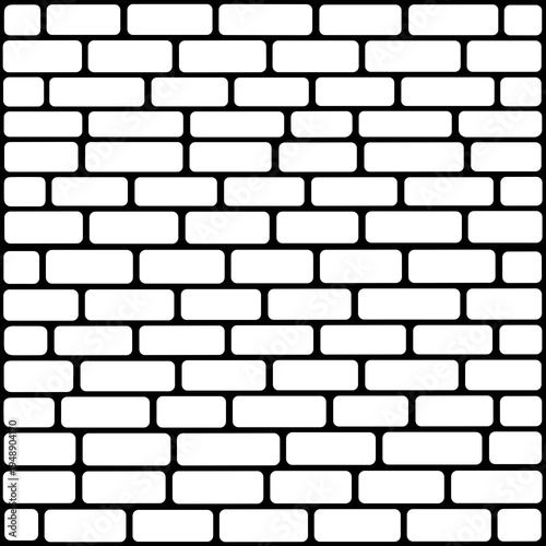 Classic White Subway Tile Brick Pattern