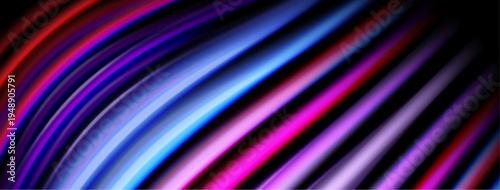 Abstract lines, vibrant colors, dynamic composition. Diagonal streaks create visual flow, modern aesthetic. Dark background emphasizes bright hues.