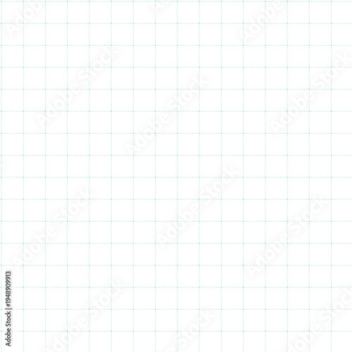 Green dashed grid seamless pattern with swatch