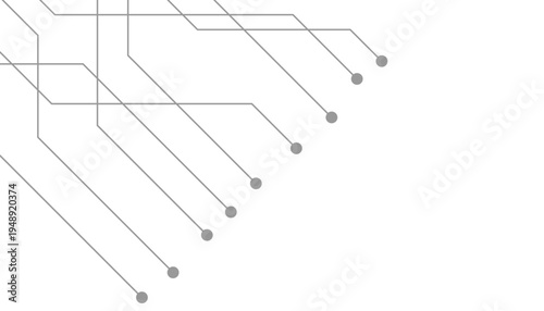 Abstract futuristic circuit board Illustration, Circuit board with various technology elements. Circuit board pattern for technology background. Vector illustration