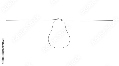 Light bulb conceptual art with a single continuous black line on white background, symbolizing ideas and creativity.