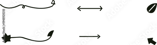 Isolated on transparent background illustration of dna mutation process with arrows