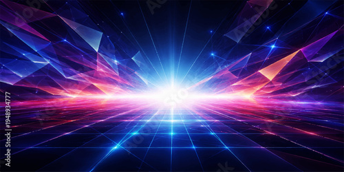 A high-quality minimalist stock photograph of a sleek modern workspace featuring a laptop and a steaming cup of coffee on a clean white desk