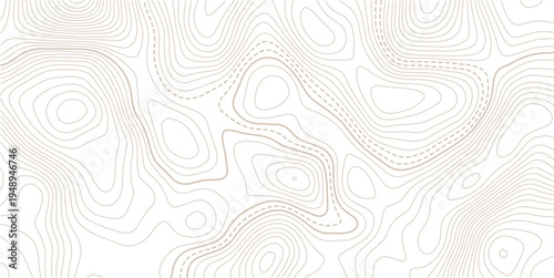 Backdrop map area art contour line bottom topo height with different grid element for modern geometric effect.Contour maps topo contour map on white background, Topographic contour lines.