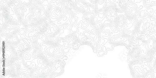 Abstract pattern with lines topographic map background. Topography and geography map grid abstract backdrop. Topographic cartography. Topographic Map. Topographic Relief.