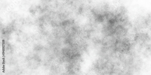 White and grey watercolor background painting with cloudy distressed texture, Grunge clouds or smog texture with stains, Abstract grunge white or grey watercolor painting background,	