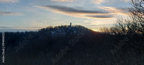 sunrise over the mountains
