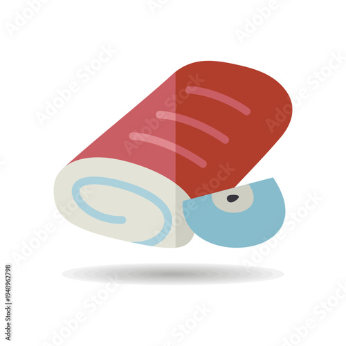 Classic Apple Strudel Pastry Icon