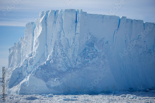 Tableau sur toile Tabular in the Weddell Sea