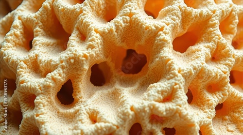 Marine coral skeleton macro background
