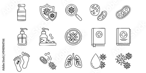 Germs and viruses spread through various contaminated objects and surfaces