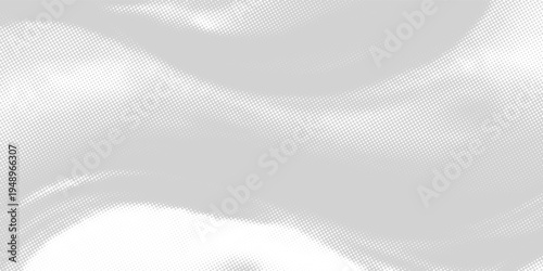 Abstract black and white halftone marble background, liquid wavy pattern with dithered dot texture, high contrast grunge flow design for streetwear and poster.