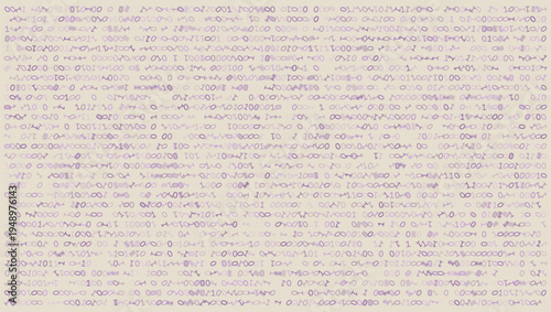 Digital Entropy - Chaotic Binary Symbol Distribution in Artistic Color