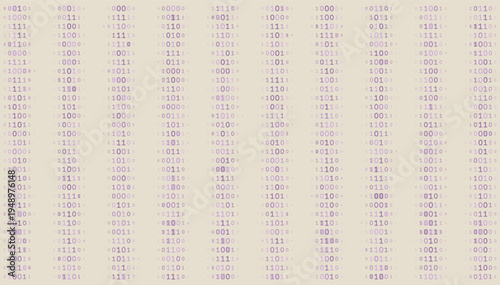 Structured Binary Matrix - Quad-Column Technical Data Distribution