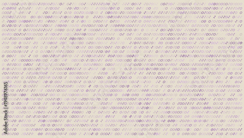 The Cryptographic Mosaic - Complex Binary Textures and Encrypted Data Architecture