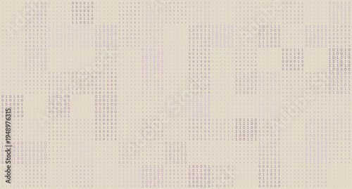 Systematic Logic - Geometric Grid of Binary Code