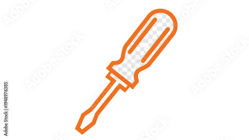 Orange Pipette Laboratory Equipment Tool.