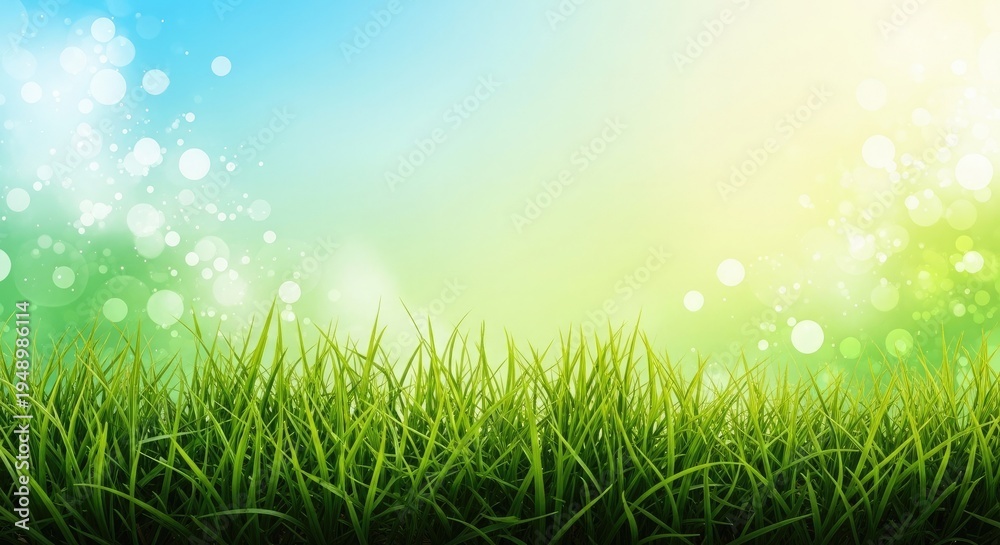 Fototapeta premium Celebrating world environment day with a lush green landscape