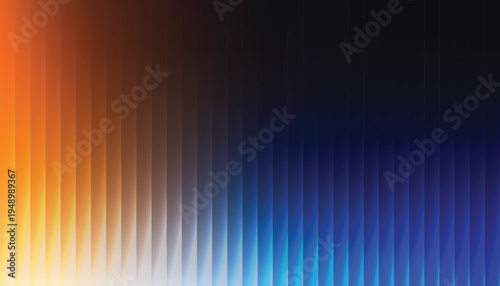 Vibrant gradient background with vertical lines glass effect 