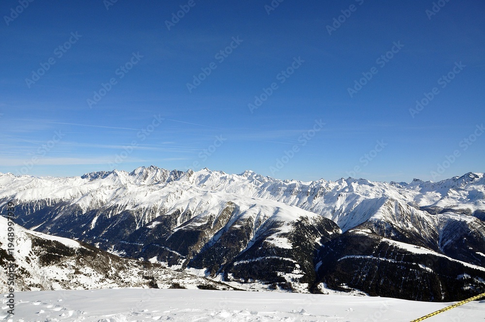 Naklejka premium Eggishorn in der Schweiz