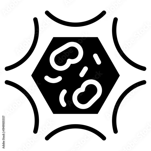 Plant Cell  Icon Element For Design