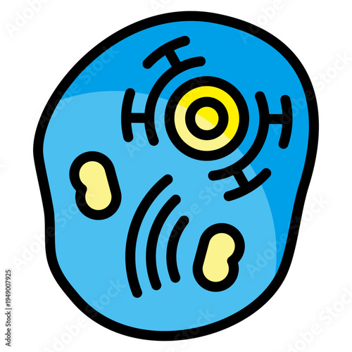 Animal Cell  Icon Element For Design