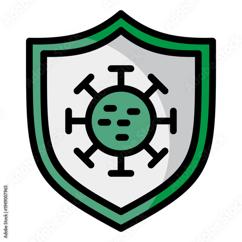 Immune System  Icon Element For Design