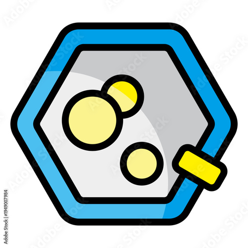 Cell Membrane  Icon Element For Design