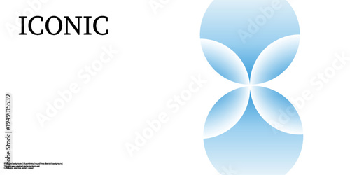 line wave background. Blue minimal round lines abstract background. Thin line wavy abstract vector background. Curve wave seamless pattern design