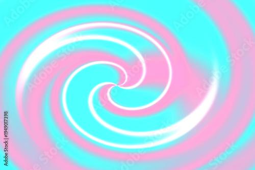 Vibrant Pink and Blue Swirl Abstract Pattern