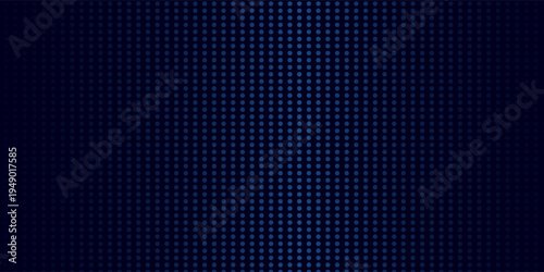 Dot white blue wave light screen gradient texture background. Abstract technology big data digital background.