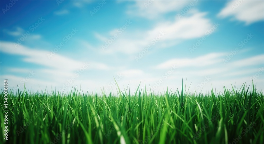 Fototapeta premium Celebrating world environment day with a lush green landscape