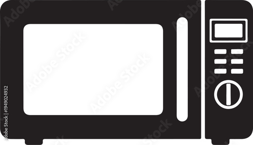 Vector microwave oven icon