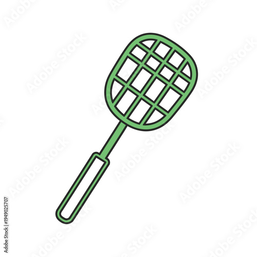 Green Fly Swatter Tool for Pest Control.