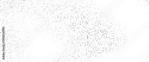 Radiasi Pola Titik Halfton Vektor Berkualitas Tinggi Dalam Warna Hitam dan Putih, Ideal untuk Spanduk Pemasaran dan Latar Belakang Produk