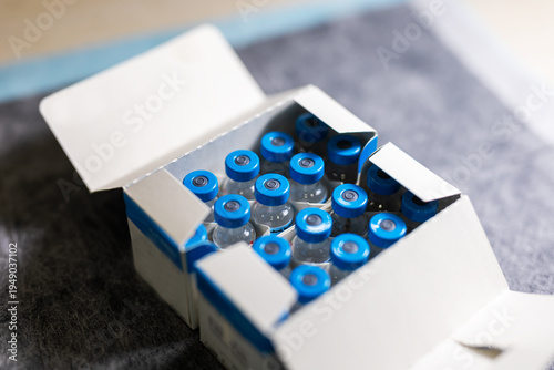 Arranging vaccine bottles and packaging for efficient community immunization rollout